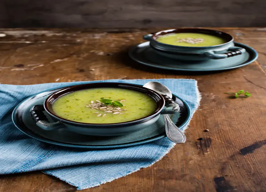 Soupe de salade