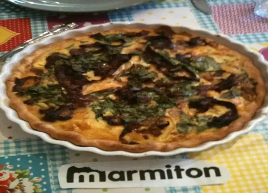 Quiche normande