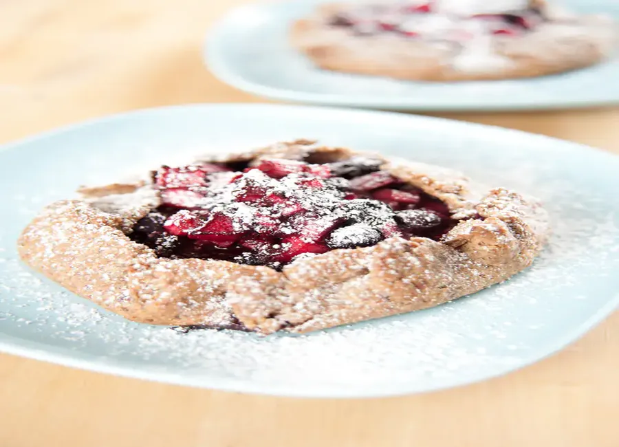 Tarte aux myrtilles alsacienne