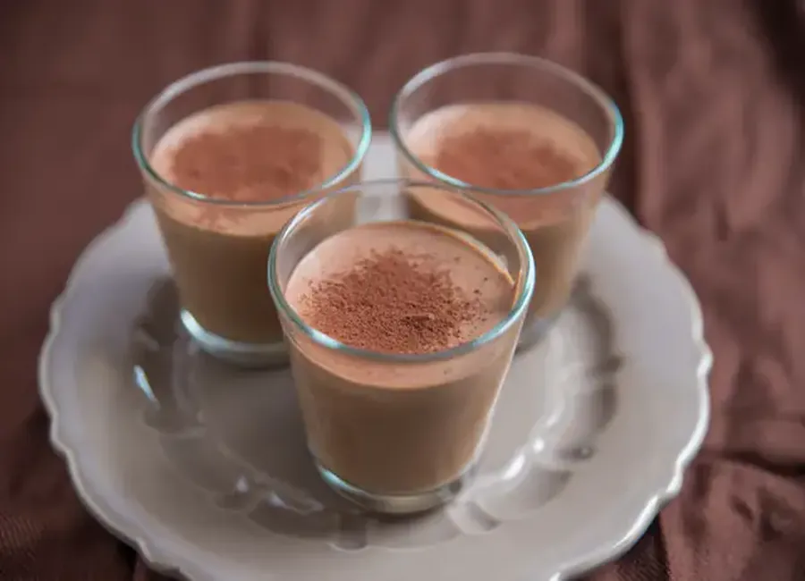 Mousse glacée au chocolat