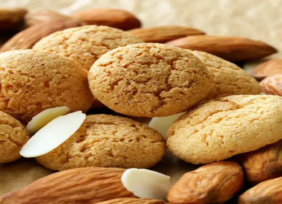 Macarons aux amandes (petits fours)