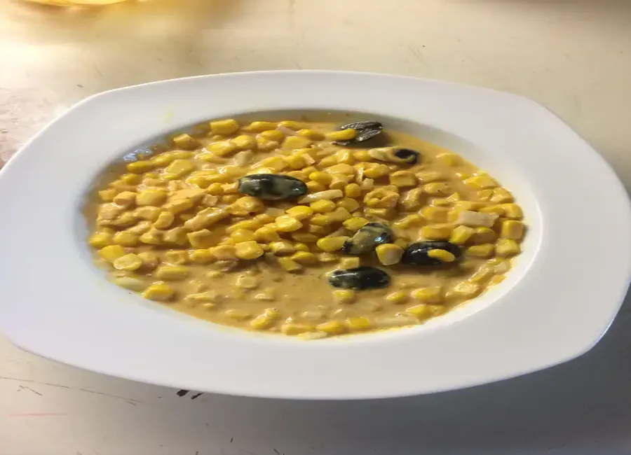 Salade de maïs au curry
