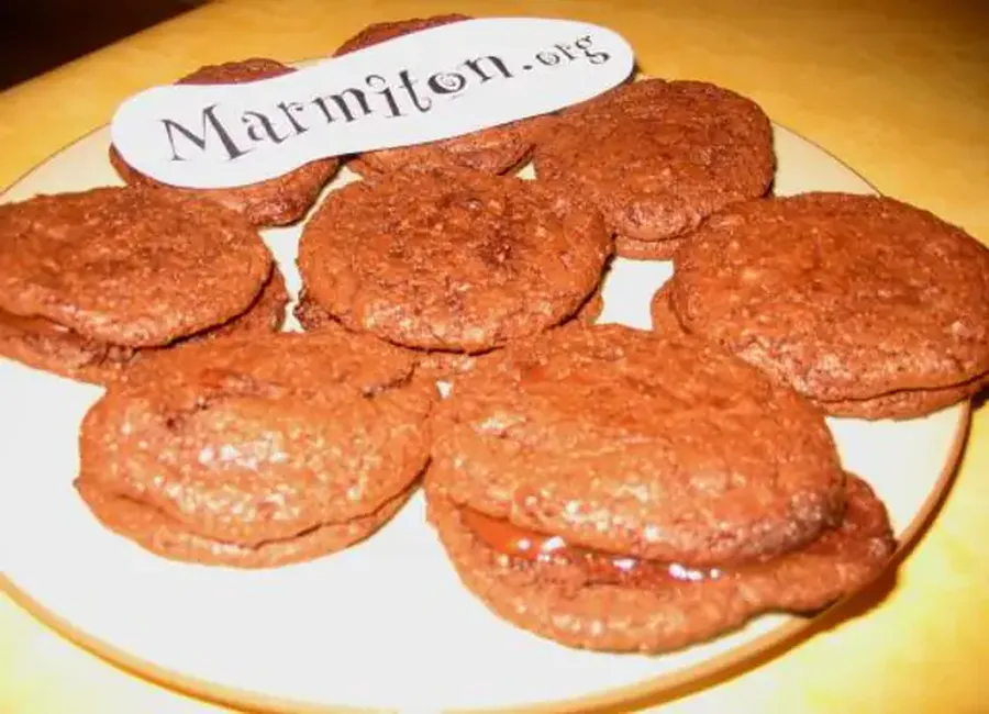 Macarons aux deux chocolats