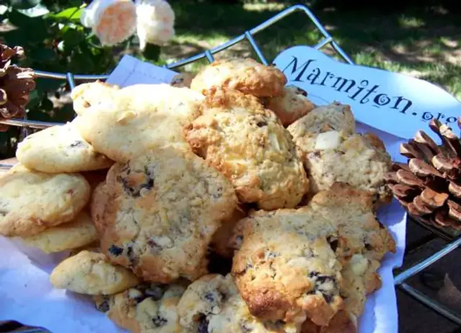 Cookies aux pruneaux et au chocolat blanc