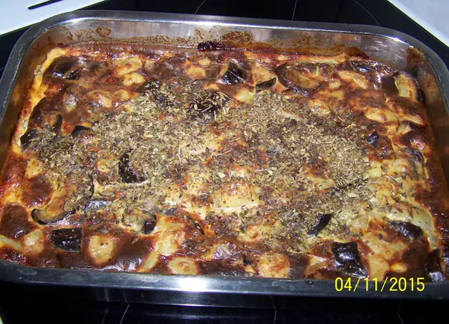 Gratin d'aubergine et pomme de terre
