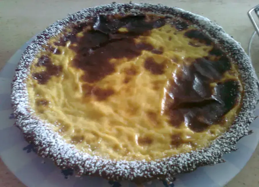 Tarte aux oeufs au lait