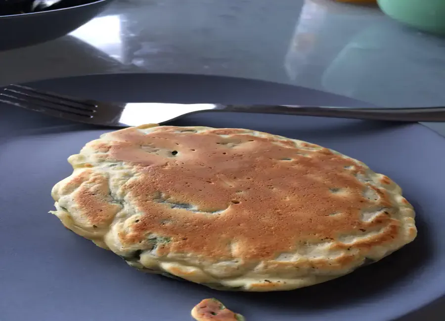 Blinis aux épinard et jambon