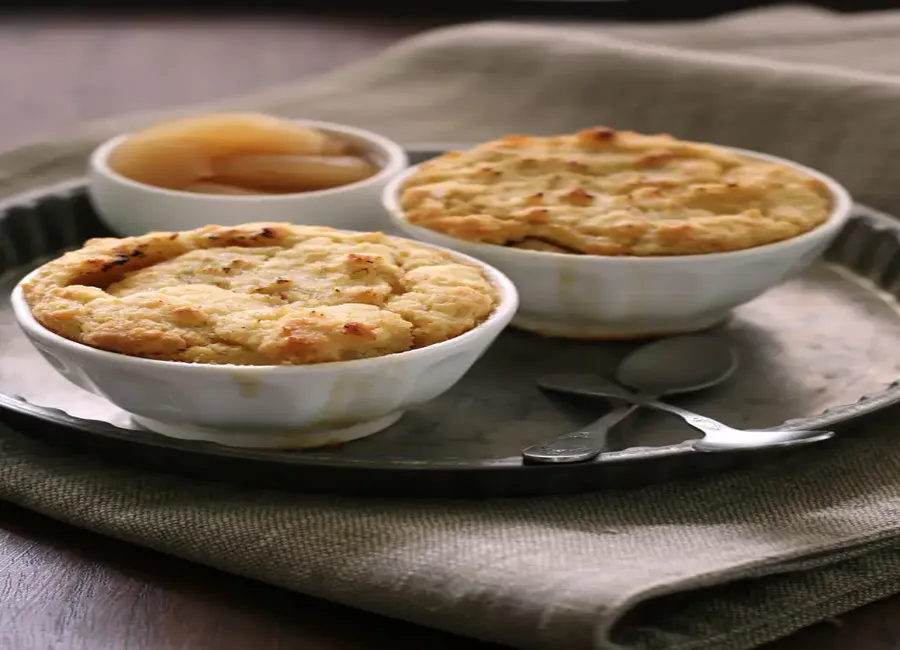 Cobbler aux pommes