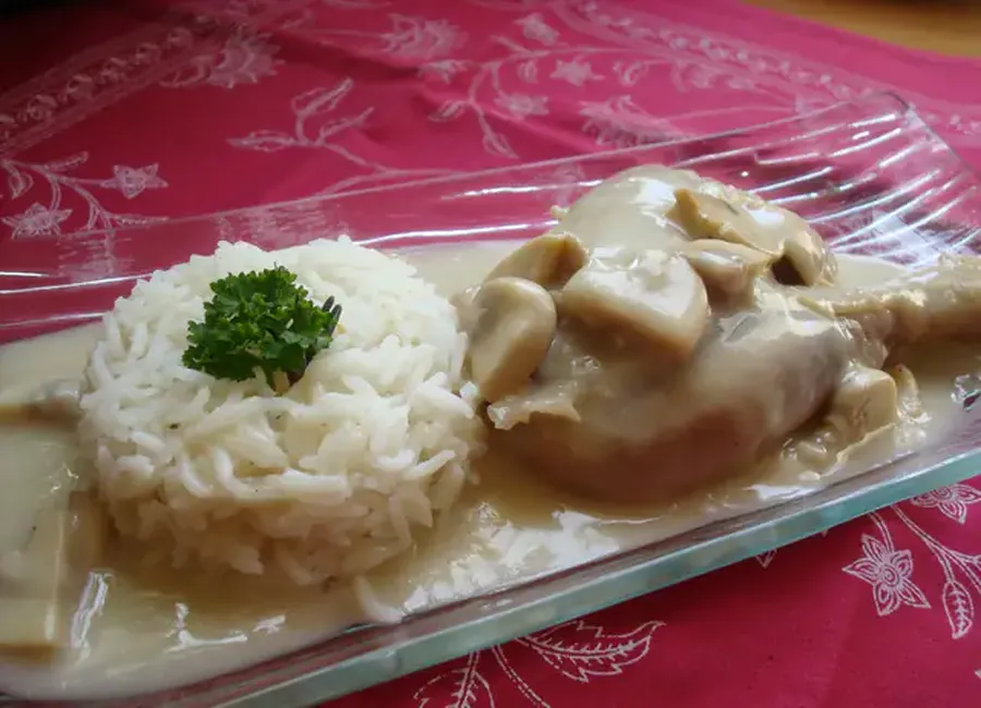 Poule au riz easy