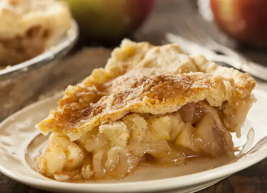 Apple pie à la vanille