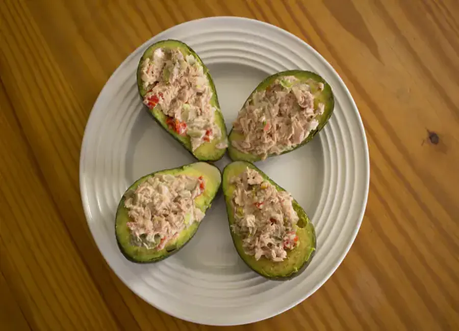 Avocat farci au thon
