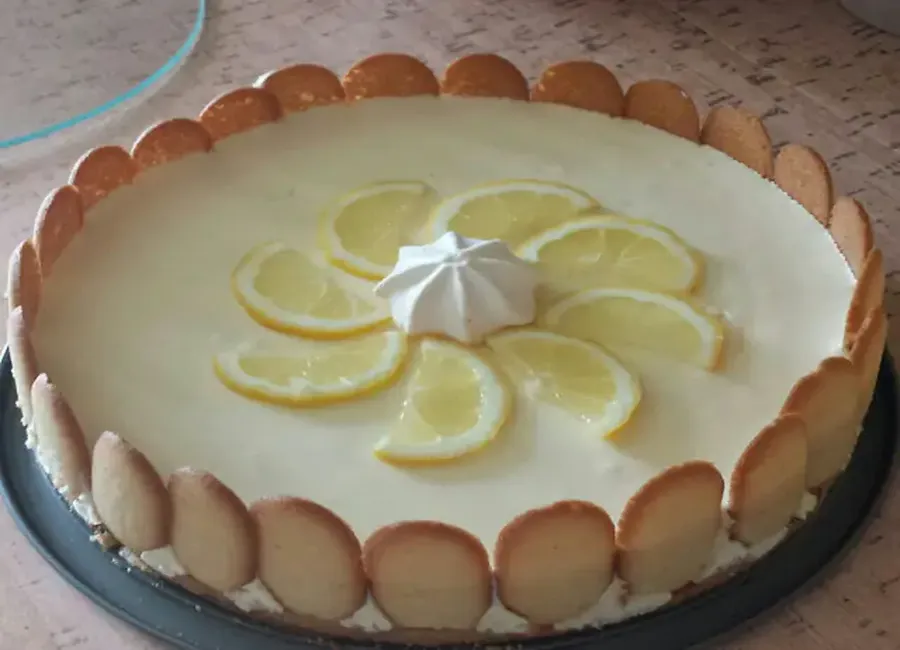 Bavarois au citron