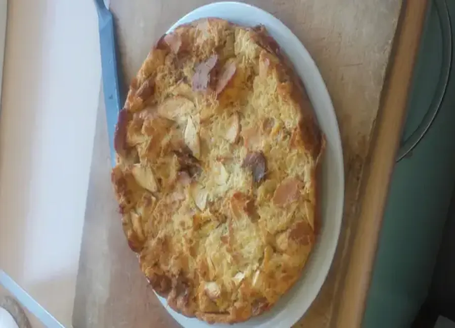 Flan de pain rassis