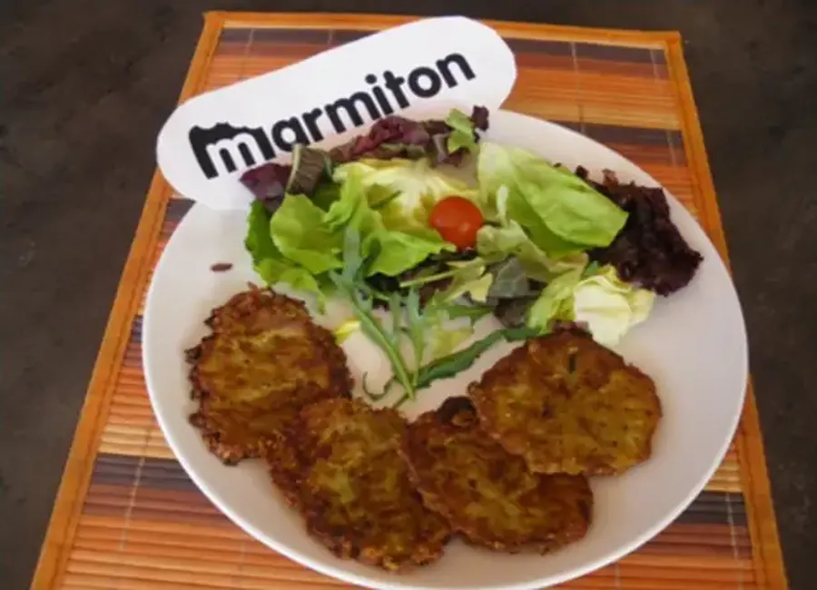 Galettes de courgettes et pommes de terre