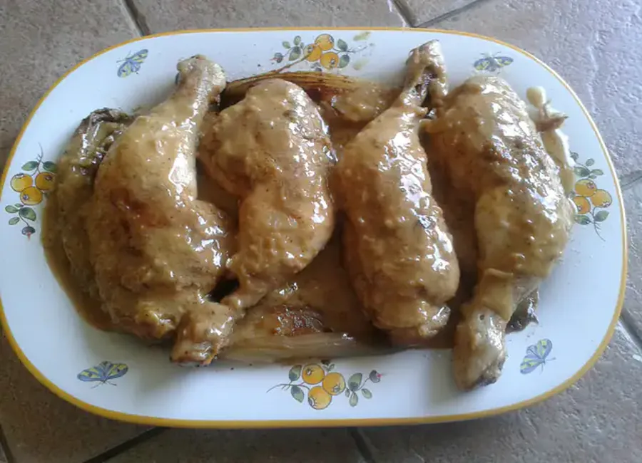 Poulet au roquefort facile