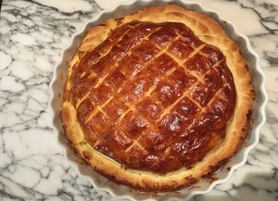 Galette des rois aux pommes gourmandes