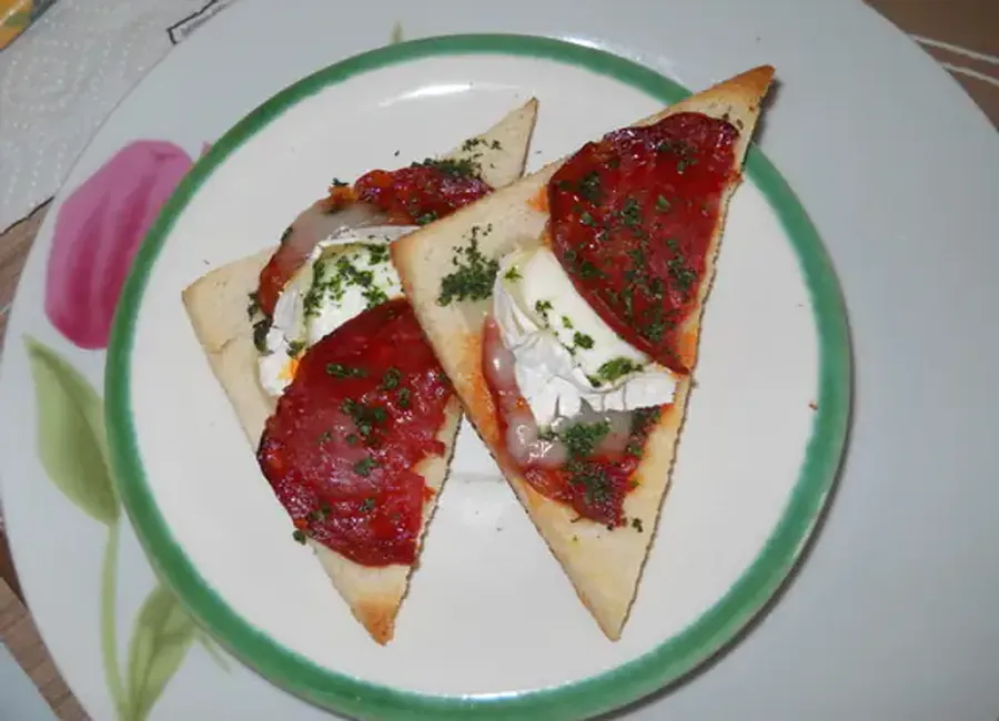 Tapas chorizo et chèvre