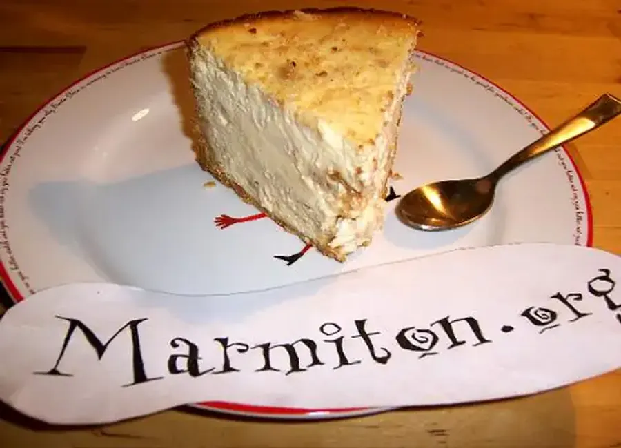 Mon cheesecake au chocolat blanc