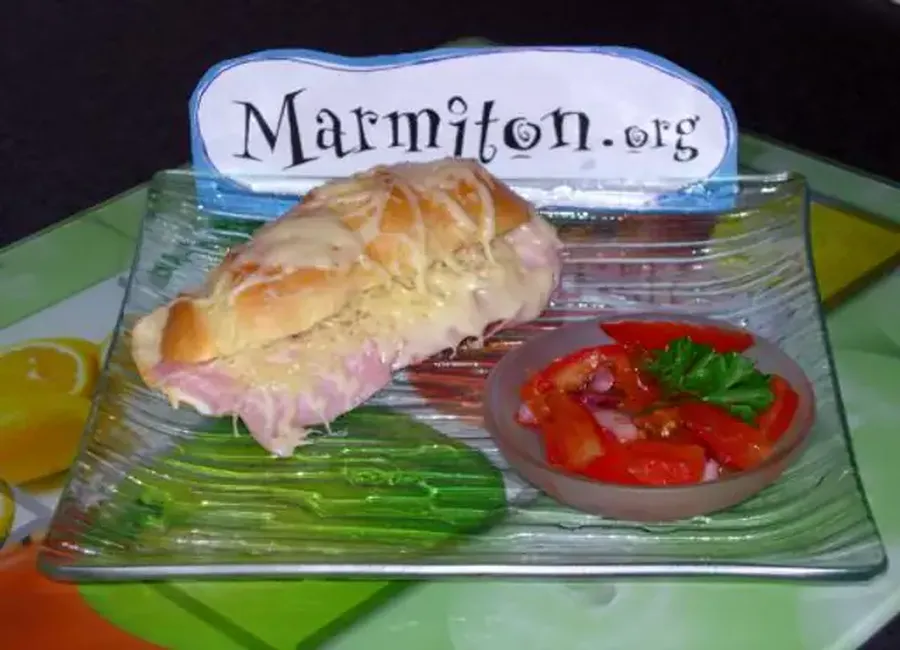 Croque moelleux de sylvie (croque monsieur amélioré)