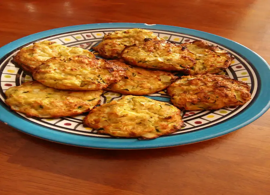 Galette de courgette et feta