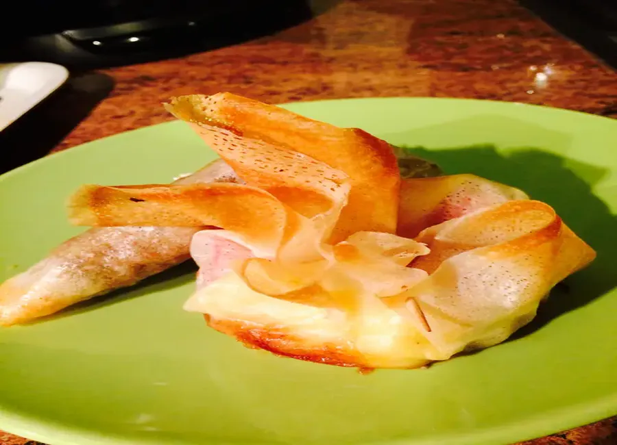 Aumônières de chèvre et pommes