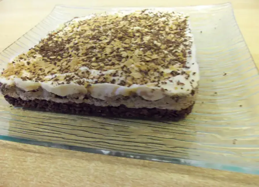 Entremet caramel chocolat