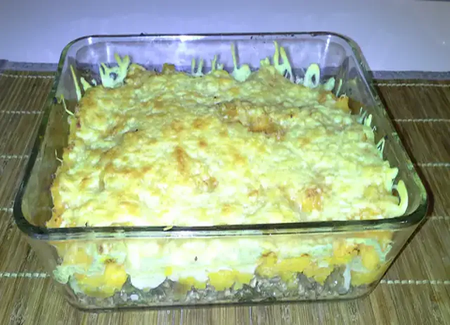 Hachis parmentier de butternut au quorn