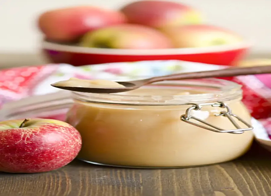 Compote de pommes aux pruneaux