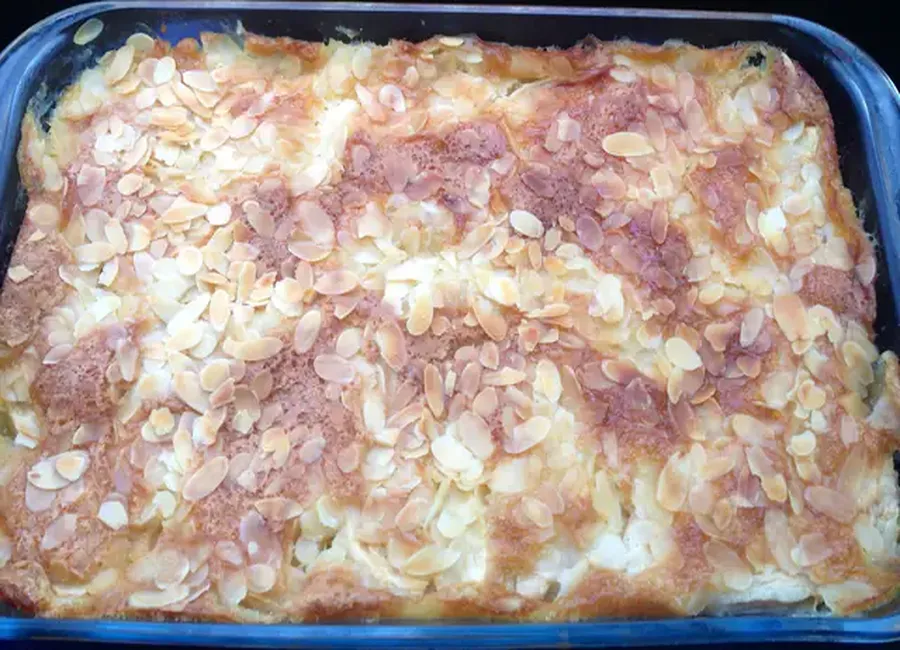Gâteau d'eve (pomme et amande)