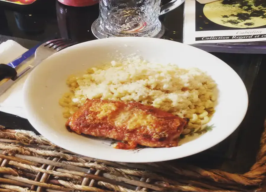Filets de porc au parmesan
