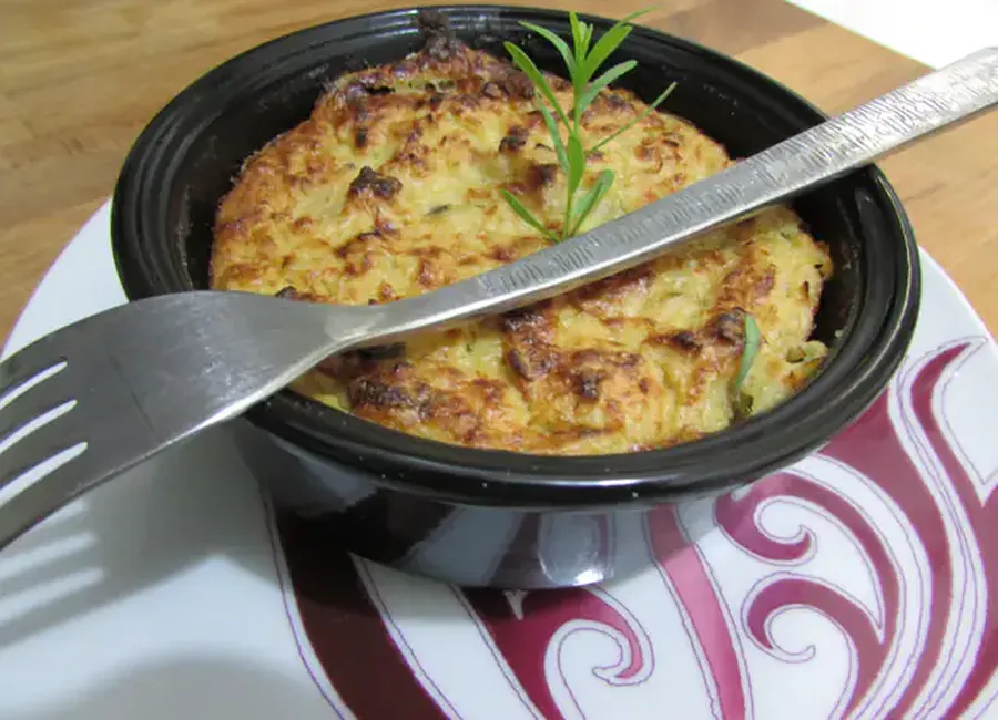 Soufflé de radis noir