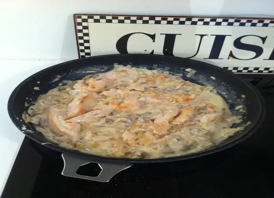Sauce champignon pour poulet rapide et facile