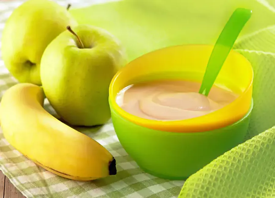 Compote pomme-banane très simple