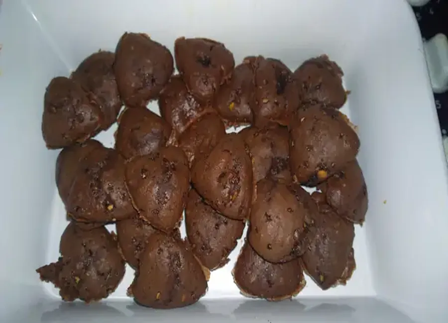 Petits gâteaux chocolat orange