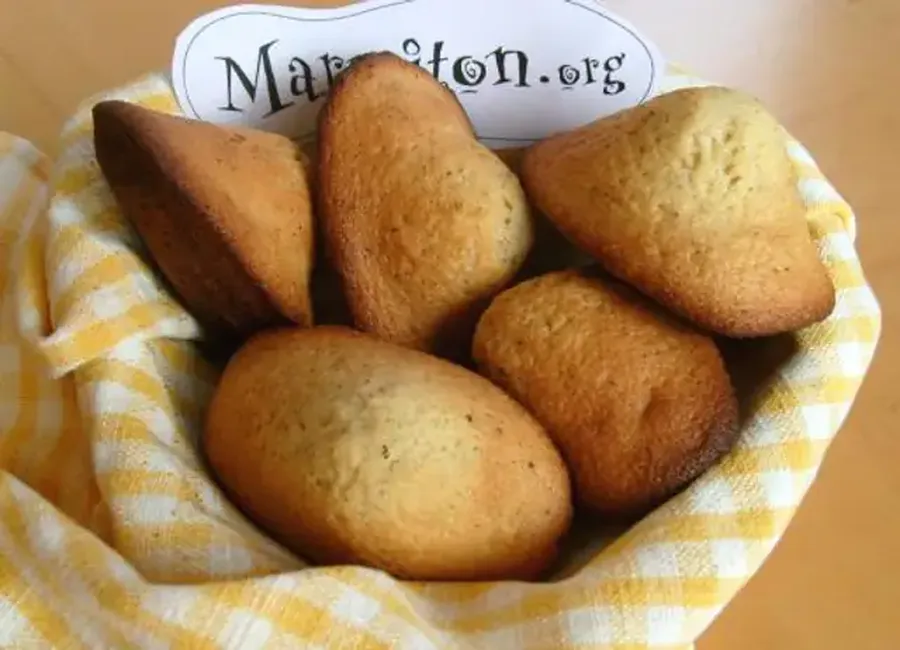 Madeleines de grand maman au rhum