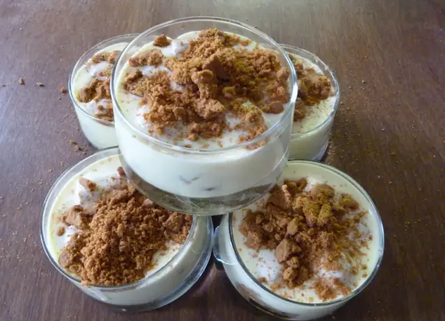 Tiramisu aux biscuits à la cuillere et aux spéculoos