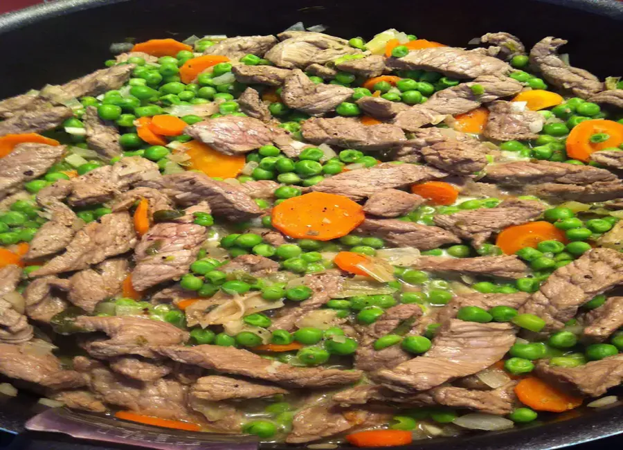 Emincé de boeuf citronné façon asiatique (avec des produits simples !)