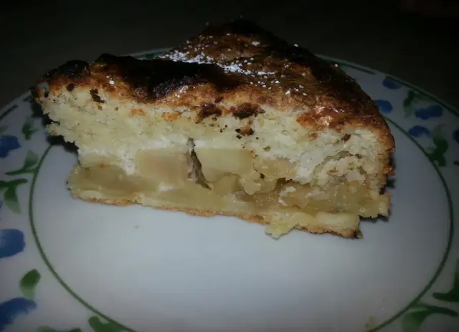 Biscuit macaron aux pommes