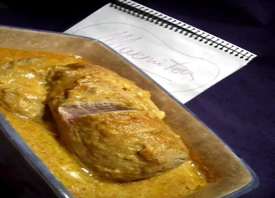 Noix de veau marinée cuite à basse température