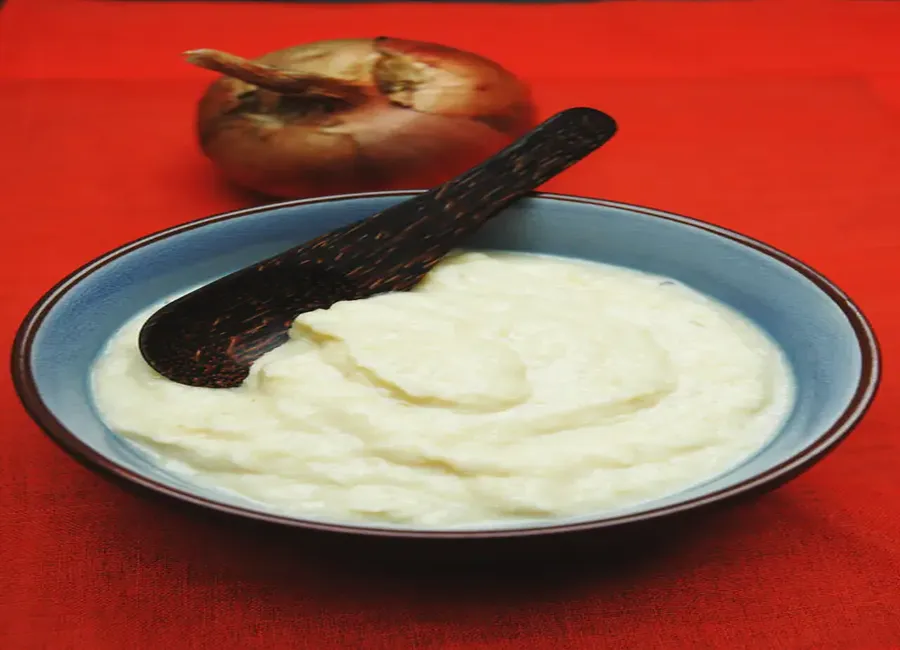 Crème d'oignons