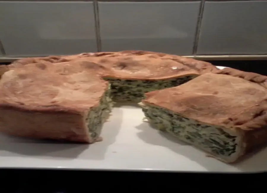 Tourte aux blettes et aux courgettes