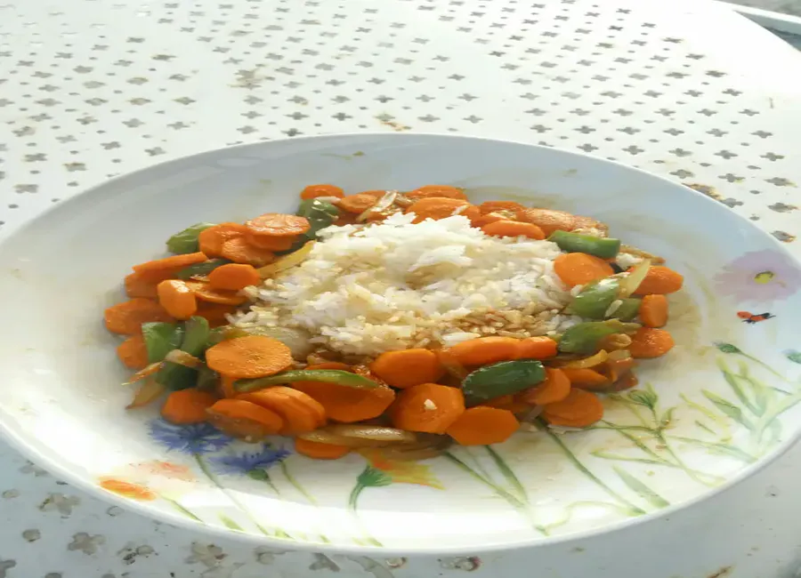 Fondue de carottes et poivron au miel
