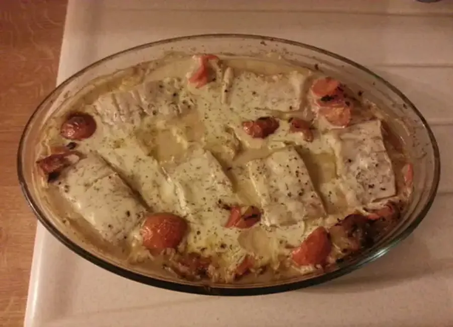 Gratin de poisson aux carottes et aux courgettes