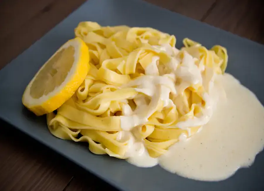 Pâtes au citron et au comté