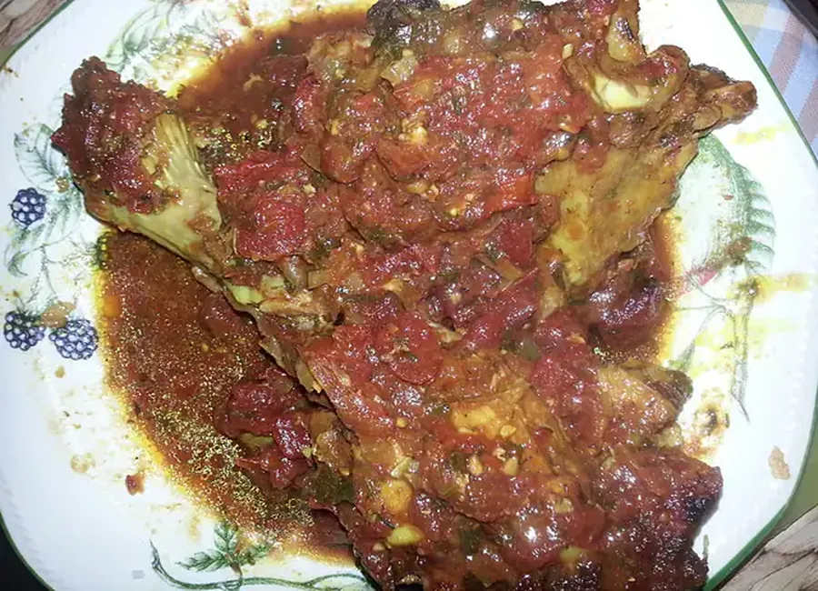 Cuisse de dinde à la seychelloise
