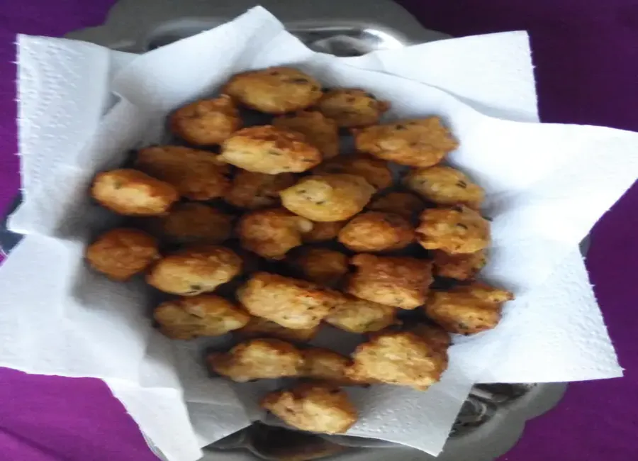 Beignets de crevettes improvisés