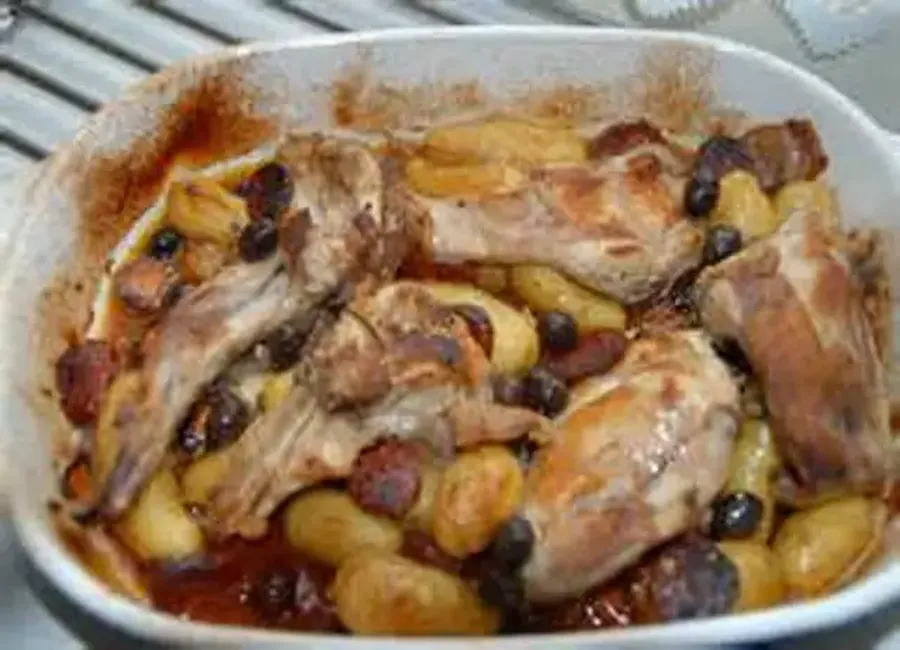 Lapin au chorizo