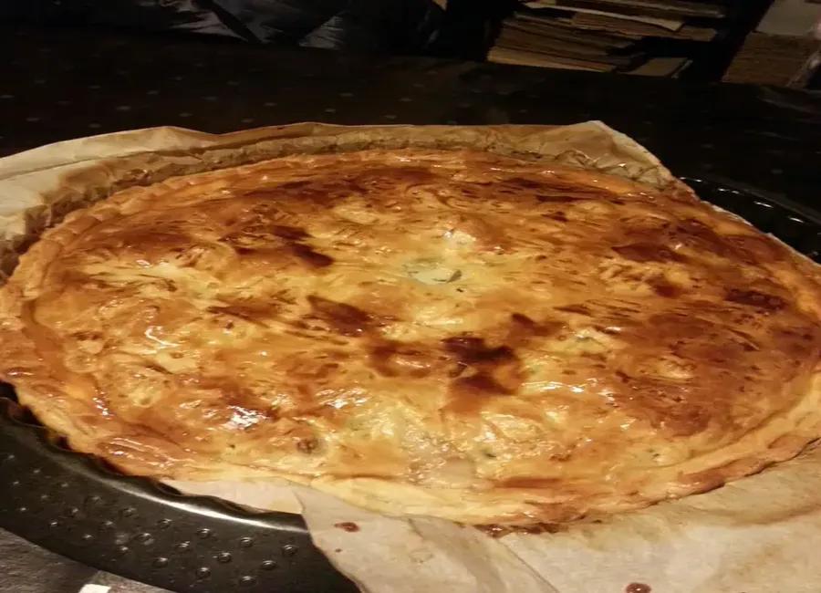 Tourte aux fruits de mer