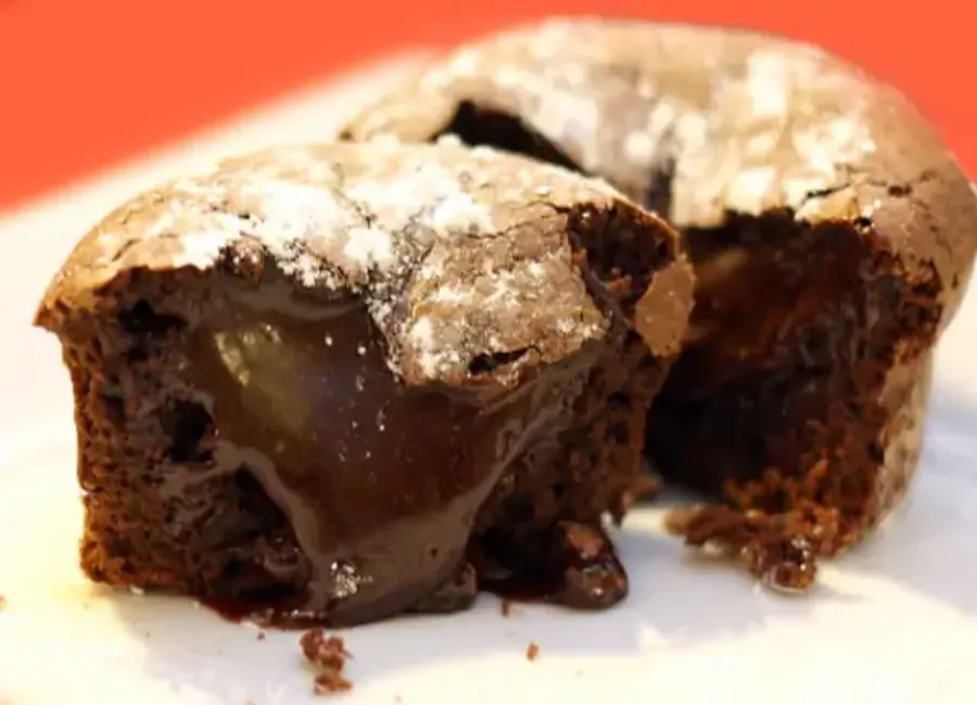 Coeurs coulants au nutella