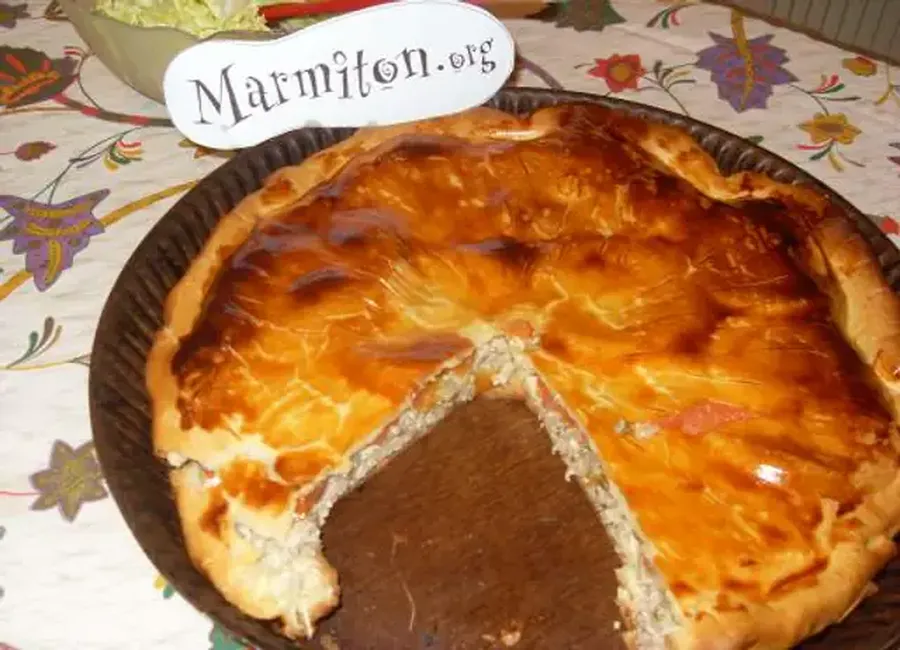 Tourte viande et fromage